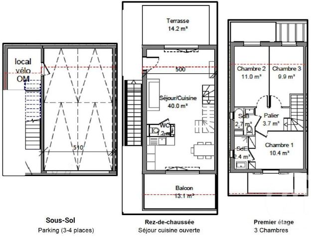 maison à vendre - 4 pièces - 80.0 m2 - ST LAURENT DU VAR - 06 - PROVENCE-ALPES-COTE-D-AZUR - Century 21 Visa Immobilier