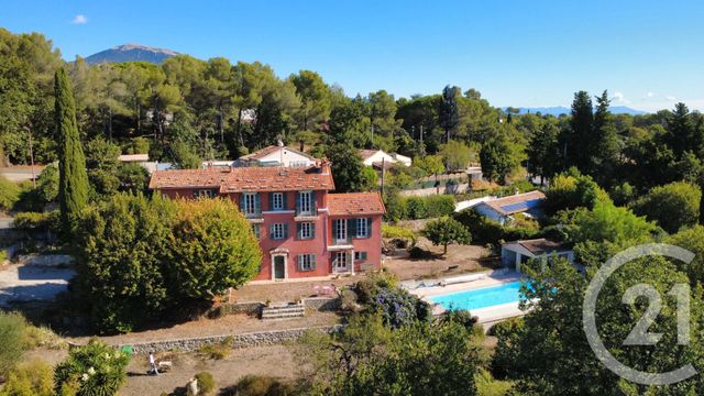 maison à vendre - 9 pièces - 250.0 m2 - CHATEAUNEUF GRASSE - 06 - PROVENCE-ALPES-COTE-D-AZUR - Century 21 Visa Immobilier