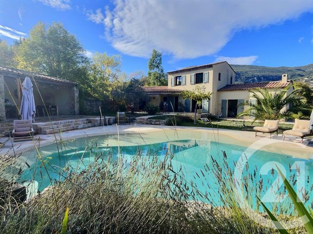 maison à vendre - 5 pièces - 170.0 m2 - GRASSE - 06 - PROVENCE-ALPES-COTE-D-AZUR - Century 21 Visa Immobilier