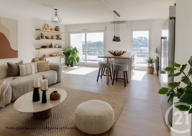 Appartement à vendre - 3 pièces - 78.0 m2 - GRASSE - 06 - PROVENCE-ALPES-COTE-D-AZUR - Century 21 Visa Immobilier