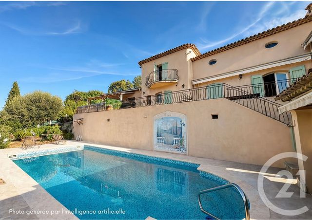maison à vendre - 4 pièces - 162.84 m2 - LE ROURET - 06 - PROVENCE-ALPES-COTE-D-AZUR - Century 21 Visa Immobilier